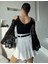 Yarasa Kol Dantelli Bluz Siyah JB3016548520 3