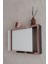 Siyah-Rose 25 x 35 x 7 cm Düz Kapaklı Duvara Asılabilir Sigorta ve Modem-Wifi Saklama Kutusu! Saklama Kutusu 2
