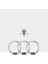 Baget Yakutlu Halka Piercing, 10-12 Mm, 1.2 Mm, 14K Sarı-Beyaz-Kırmızı Altın | LC00016R 4