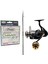 Yekoutdoor Profesyonel Olta Seti Okuma Ceymar Tele Surf 4.30M Surf Kamışı&kendo Black Bass GP6000 5+1bb Olta Makinesi 1