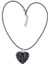 Kartanesi Obsidyen Kalp Kesim Kolye 310-5 3