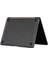 Macbook 13.3' Pro 2020 A2338 - Alt ve Üst Koruyucu Msoft Carbon Fiber Tasarımlı Kapak - Şeffaf 2