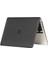 Macbook 13.3' Pro 2020 A2338 - Alt ve Üst Koruyucu Msoft Carbon Fiber Tasarımlı Kapak - Şeffaf 3