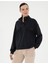 Kadın Siyah Comfort Fit Sweatshirt 50290939-VR046 1