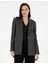 Kadın Antrasit Slim Fit Ceket 50294093-VR006 1