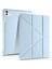 - Apple iPad Pro 11 2024 - Tablet Kılıfı Kalem Bölmeli Korumalı Standlı Tri Folding Kılıf - Kırmızı - T32866 2