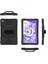 Noktaks - Lenovo Tab M10+ Plus 10.61.inç TB-X606F-X606X-128F-125F - Kılıf Ip Askılı El Tutmalı Defender Kılıf - Siyah 5