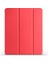 Noktaks - iPad Pro 11 4.nesil 2022 A2759-A2761-A2435-A2762 - Kılıf Smart Cover Kalem Bölmeli Standlı 1-1 Kılıf -Kırmızı 1