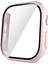 - ​​​Apple Watch 10 46mm - Kasa Koruyucu Sert PC Kasa ve Ekran Koruyucu - Gard 35 - Pembe - T33601 1