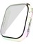 - ​​​Apple Watch 10 46mm - Kasa Koruyucu Sert PC Kasa Electroplatink Çerçeveli Ekran Koruyucu - Gard 36 - Colorful - T34196 7