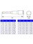 Darbe Somun Anahtarı 6.35 mm Manyetik 8,42-8,48-10,48 mm 3lü Set 4