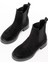 02-2137 Siyah Süet Lastikli Günlük Kadın Bot 3