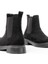 02-2137 Siyah Süet Lastikli Günlük Kadın Bot 5
