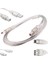 USB Yazıcı Kablosu 1.5 Metre 2.0V Şeffaf (4886) 1