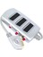 Scart Dağıtıcı 3 Li Silver Butonlu (Elektromer) (4886) 1