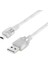 Ipod Şarj Aleti Kablosu USB 5 Pin Geniş 1.5 Metre Şeffaf (Sl-Uk5) (4886) 1