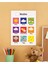 Weather-Hava Durumu Ingilizce Çocuk Eğitim Tekli Pvc Poster 30X42 cm 1