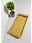 Yeninesilevim Doğal Bambu Dikdörtgen Sunumluk Tabak Servis Tabağı Kahvaltı Tabağı 13*28 cm 5