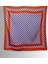 Kırmızı Fular Bandana Ipeksi Twill Saten Çintemani Desenli 58CMX58CM 4