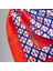 Kırmızı Fular Bandana Ipeksi Twill Saten Çintemani Desenli 58CMX58CM 5