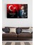 Atatürk cam tablo 125 - atatürk tablosu - bayrak tablosu 2