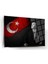 Atatürk Cam Tablo 89-Atatürk Tablosu-Türk Bayrağı Tablosu 3