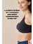 Lazer Kesim Dikişsiz Pedli Yumuşak Iz Yapmaz Balensiz Invisible Görünmez Push Up Toparlayıcı Sütyen 2