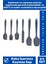 Özel Seri Gıda Sınıfı Bpa Içermeyen Mutfak Yemek Hazırlık Pratik 6 Parça Silikon Spatula Fırça Seti 2