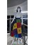 Hint Etnik Kadın Patchwork Desenli Anvelop Etek (95 Cm) 1