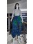 Hint Otantik Yıkamalı Taşlanmış Patchwork Uniseks Şalvar Pantolon (100 CM) 2