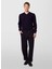 Bağlamalı Bel Normal Paça Slim Fit Lacivert Erkek Pantolon AU-7381Q Pants Woven 2