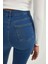 Kadın Mavi Anna-Super Skinny Fit Dar Kesim Pamuklu Kot Pantolon B8593AXNS 5
