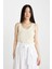 Slim Fit Dar Kesim U Yaka Ribana Atlet C9826AXNS 3