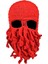 Tentacle Beanie Tığ Örgü Ş Kayak Kırmızısı (Yurt Dışından) 2