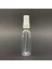 10 Adet 50 cc Plastik Şişe - Beyaz Spreyli - 50 ml Spreyli Pet Şişe 1