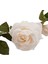 Yeşil Yapraklı 180CM Rose Vine Gerçek Dokunuşlu Ipek Çiçekler (Beyaz) (Yurt Dışından) 5