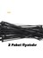 Kablo Bağı & Plastik Kelepçe & Cırt Kelepçe 3,6X150 mm Siyah 100 Adet 1