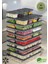 32 Parça Mikrodalga ve Dipfrize Uygun Saklama Kabı - 2X2400ML 6X1170ML 12X600ML 12X240ML Antrasit 5