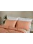 Easy Cotton Glimmer Comforter Set Çift Kişilik - Somon 3