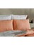 Easy Cotton Glimmer Comforter Set Çift Kişilik - Somon 4