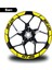 Sarı Yamaha Mt-25 Geniş Jant Sticker Etiket Modeli 1