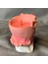 El Yapımı Uyuyan Kız Figürü Pembe Dekoratif Biblo / Mumluk - 8 x 9 cm 4