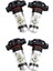 4x 5202 H16 PS24W Güç 100W 6000K Süper Beyaz LED Sis Drl Lambaları Ampul (Yurt Dışından) 1