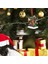 Noel Tren Kolye Noel Baba Heykelcik Süsleme Asılı (Yurt Dışından) 3