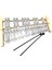 Çocuklar Şkinler Için Alüminyum Ksilofon Ahşap Çerçeve Kompakt 25 Glockenspiel (Yurt Dışından) 3