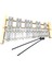 Çocuklar Şkinler Için Alüminyum Ksilofon Ahşap Çerçeve Kompakt 25 Glockenspiel (Yurt Dışından) 4