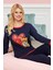 Bayan Uzun Kollu Pijama Takımı Model No 7600 2
