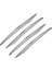 4 Adet Abs Krom Ön Sis Lambası Kapağı Trim E Sınıfı Için W213 E200 E300 2016 2017 2018 2019 E43 Araba Aksesuarları (Yurt Dışından) 1