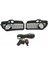1pair Car Front Bumper LED Fog Lamp Grille Cover For Golf Mk3 1993-1998 White Drl Driving LED Fog Light (Yurt Dışından) 1