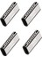 4pcs Type-C Female To Type-C Female Adapter 20GBPS Fast Charging Audio Video Transmission Converter Adapter (Yurt Dışından) 1